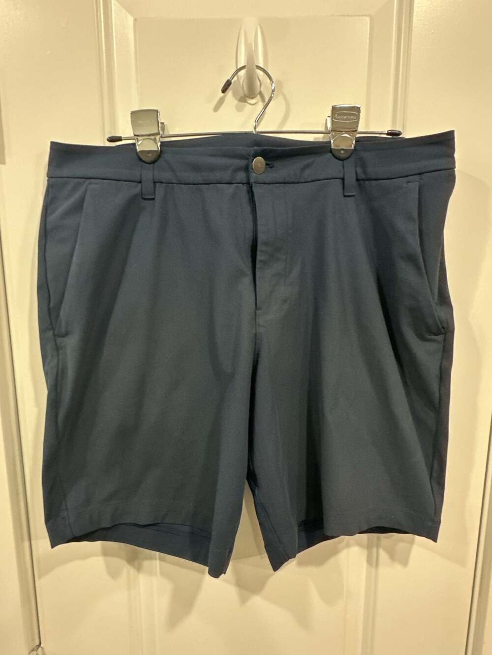 Lululemon Commission Shorts Navy Blue Warpstreme